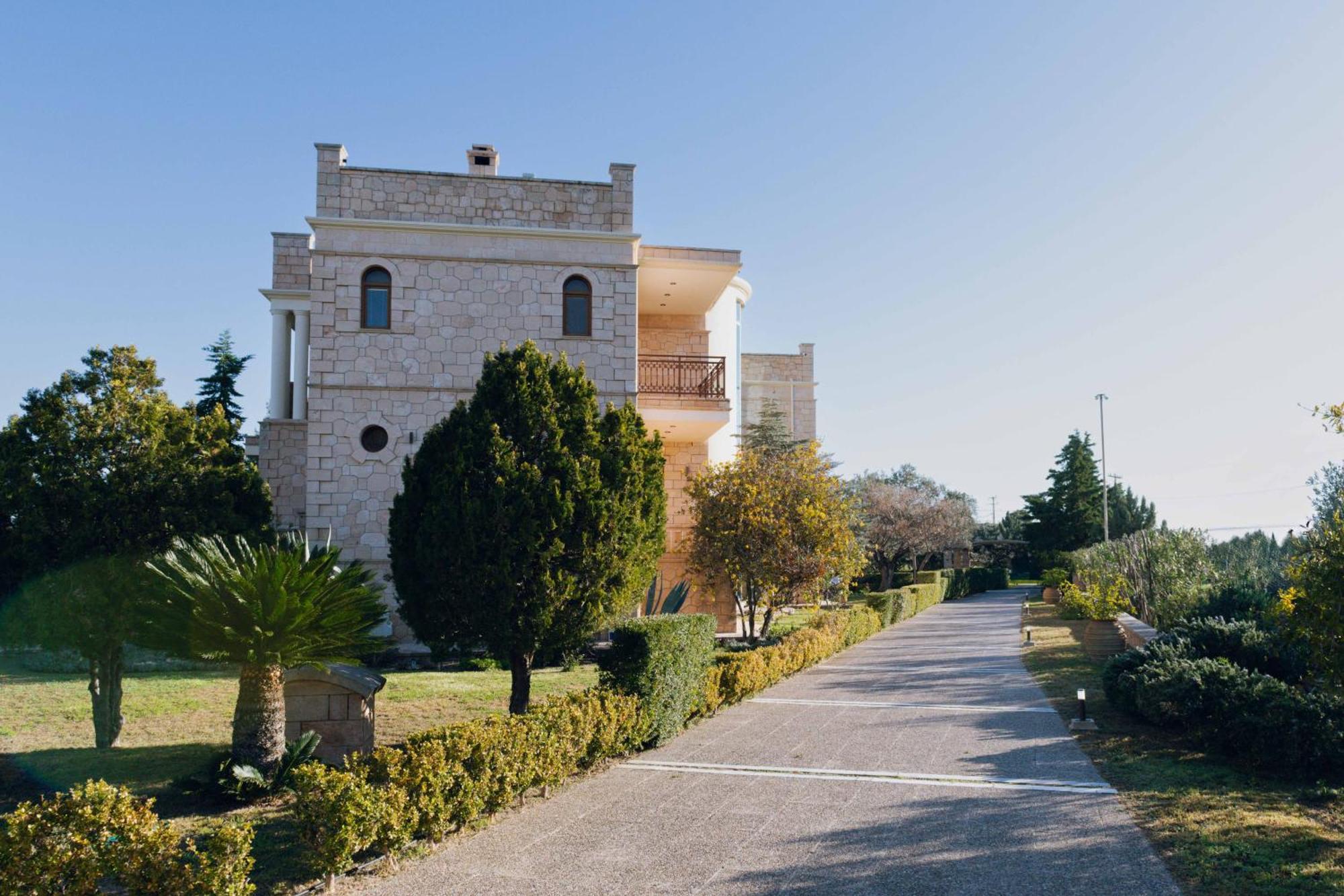 Seaside "Stone & Light Villa Ii" Close To Aegina City Khloi Экстерьер фото